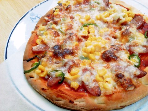 市販のピザ使って。。パーティーＰｉｚｚａに～♬